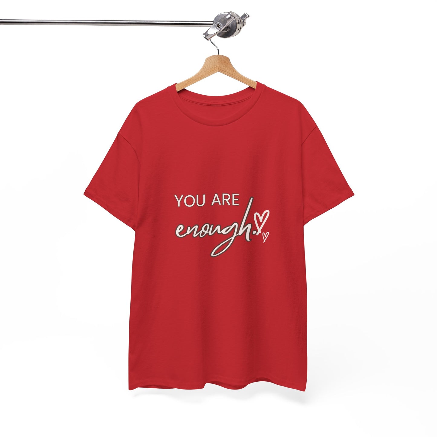 You Are Enough - Unisex Heavy Cotton Tee