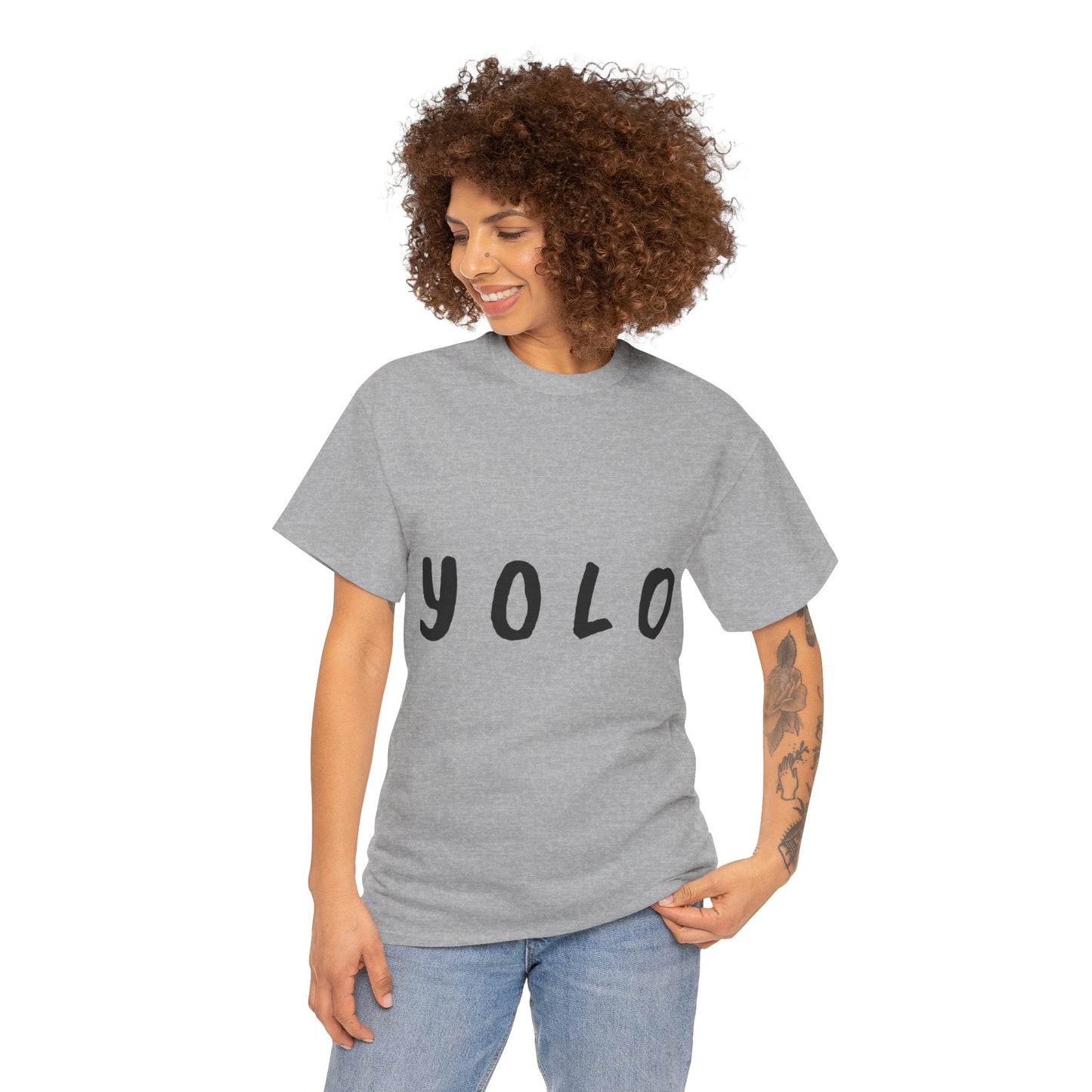 YOLO - Unisex Heavy Cotton Tee