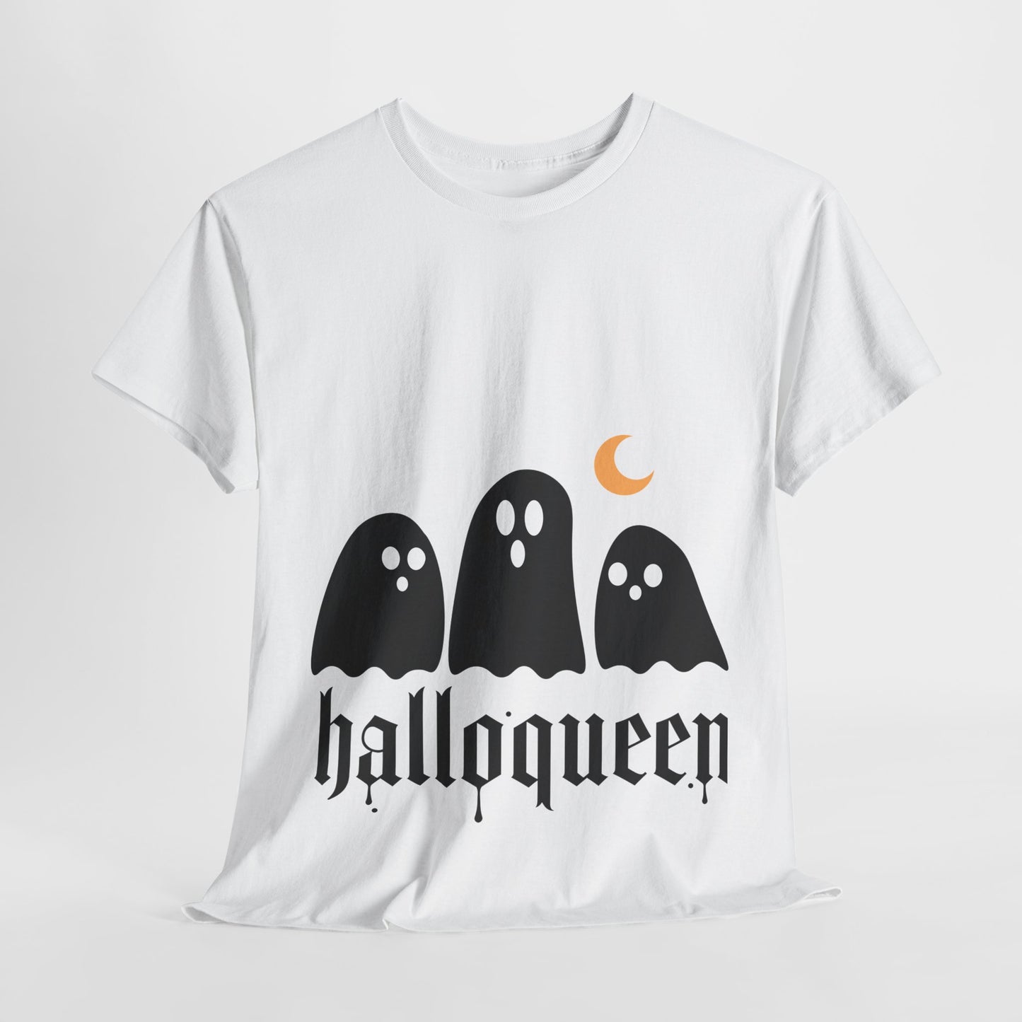 Three Ghost Halloween - Unisex Heavy Cotton Tee