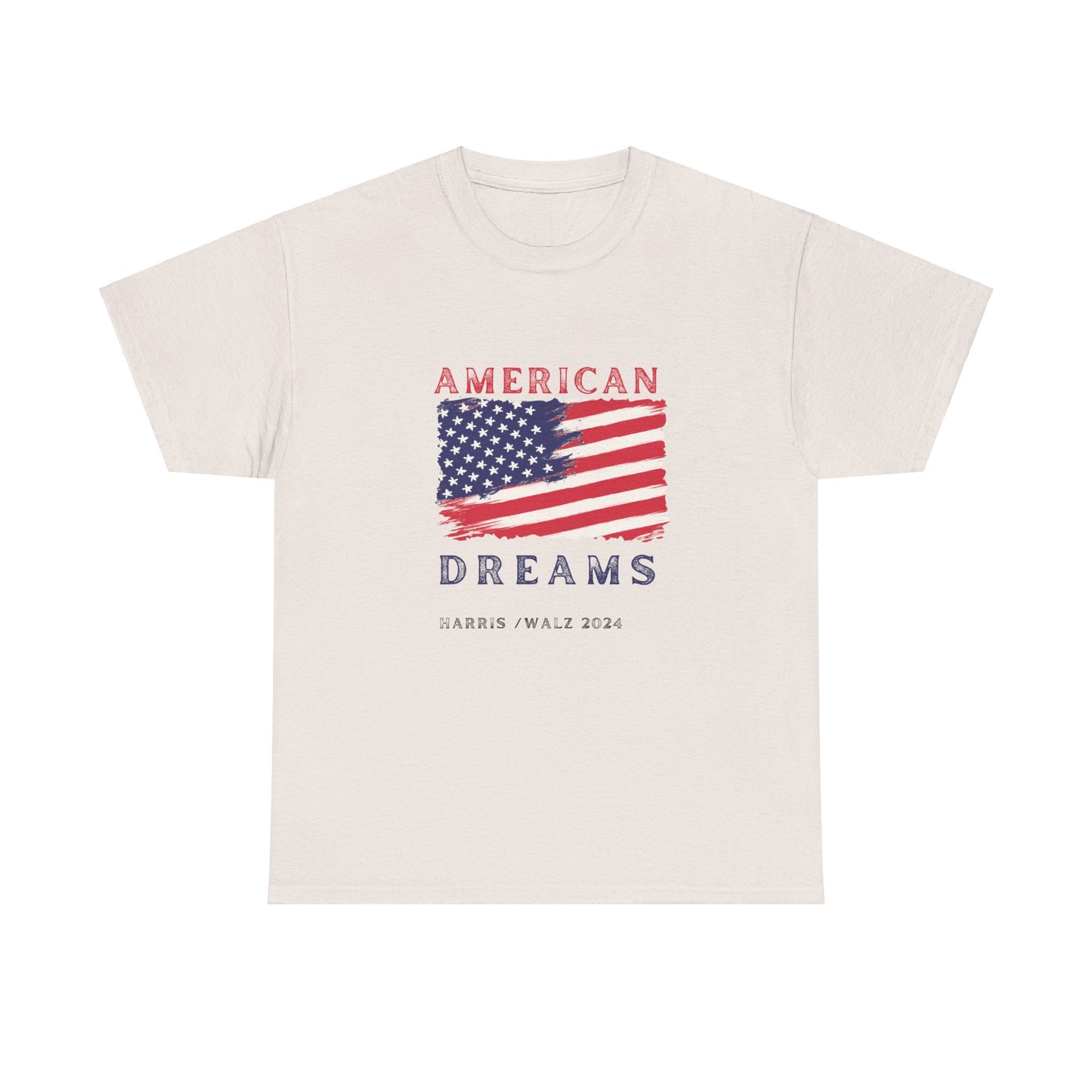 The American Dream Harris/Walz 2024 - Unisex Heavy Cotton Tee