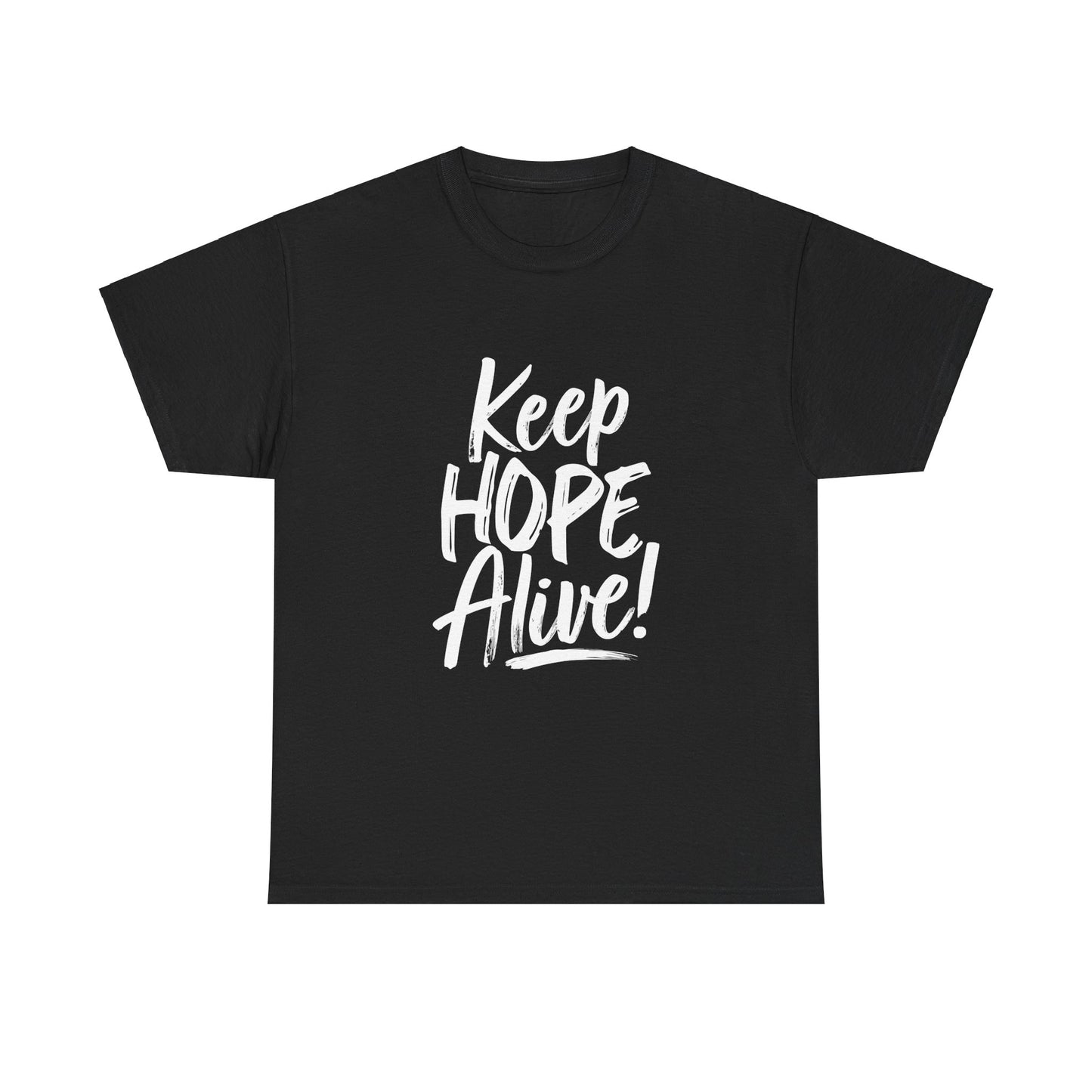 Keep Hope Alive - Unisex Heavy Cotton Tee