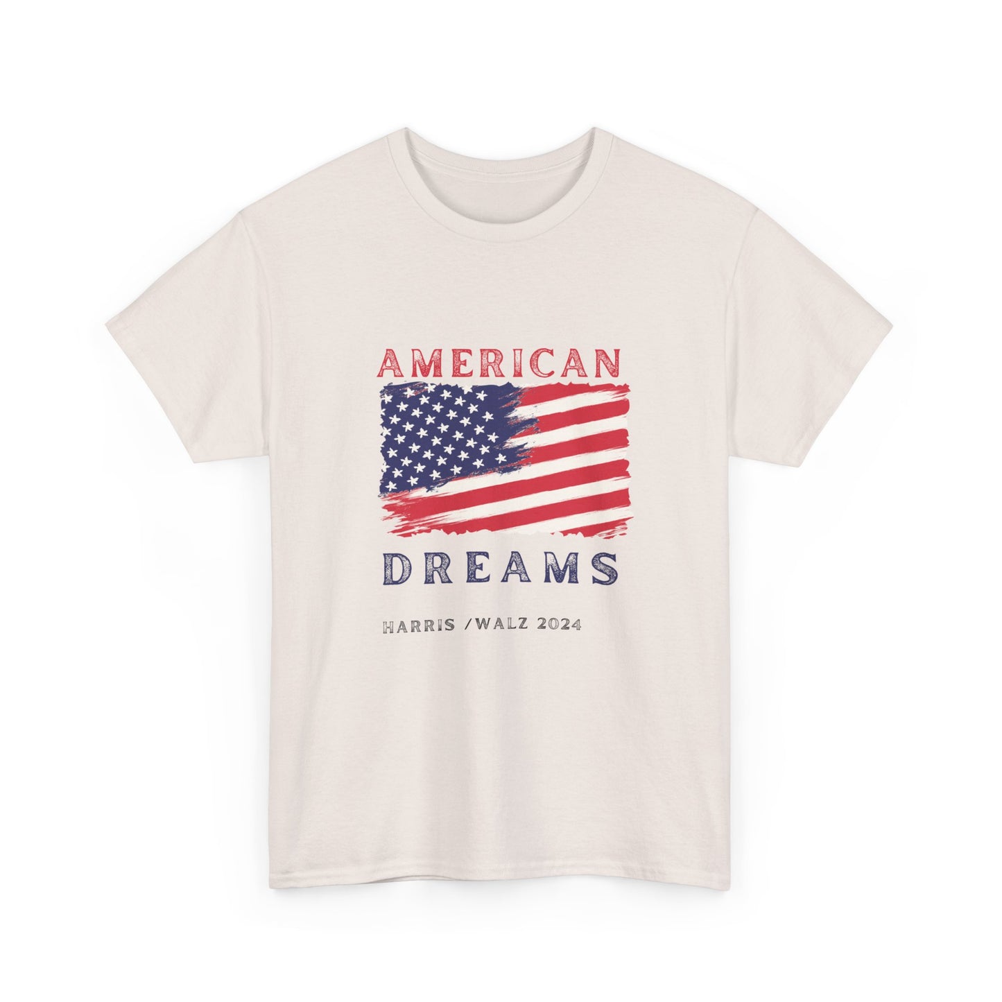 The American Dream Harris/Walz 2024 - Unisex Heavy Cotton Tee