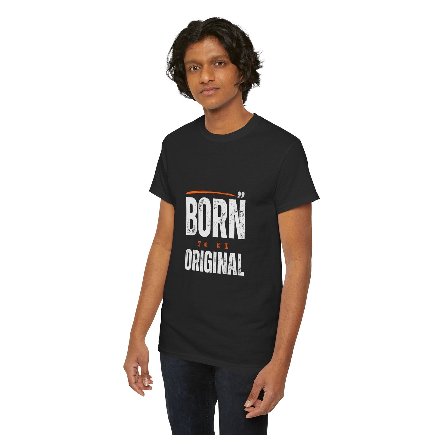 Born To Be Original  - Heavy Cotton Tee