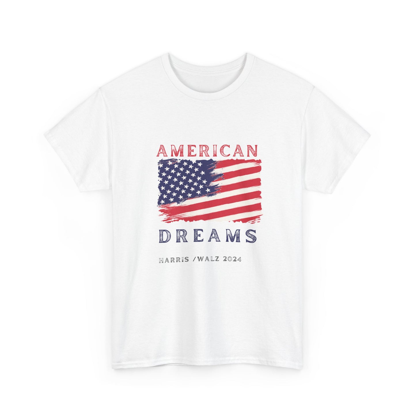 The American Dream Harris/Walz 2024 - Unisex Heavy Cotton Tee