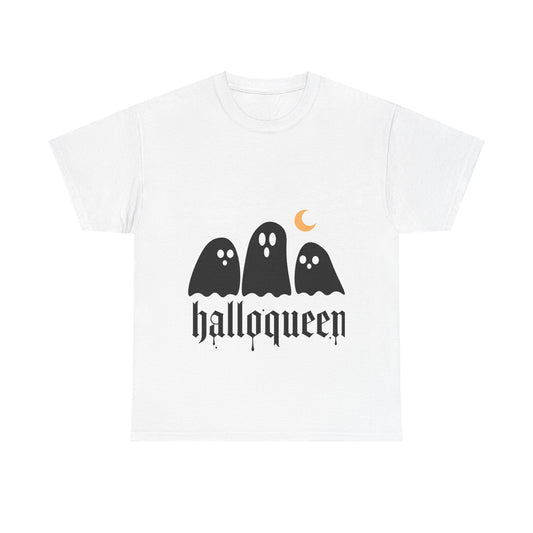 Three Ghost Halloween - Unisex Heavy Cotton Tee