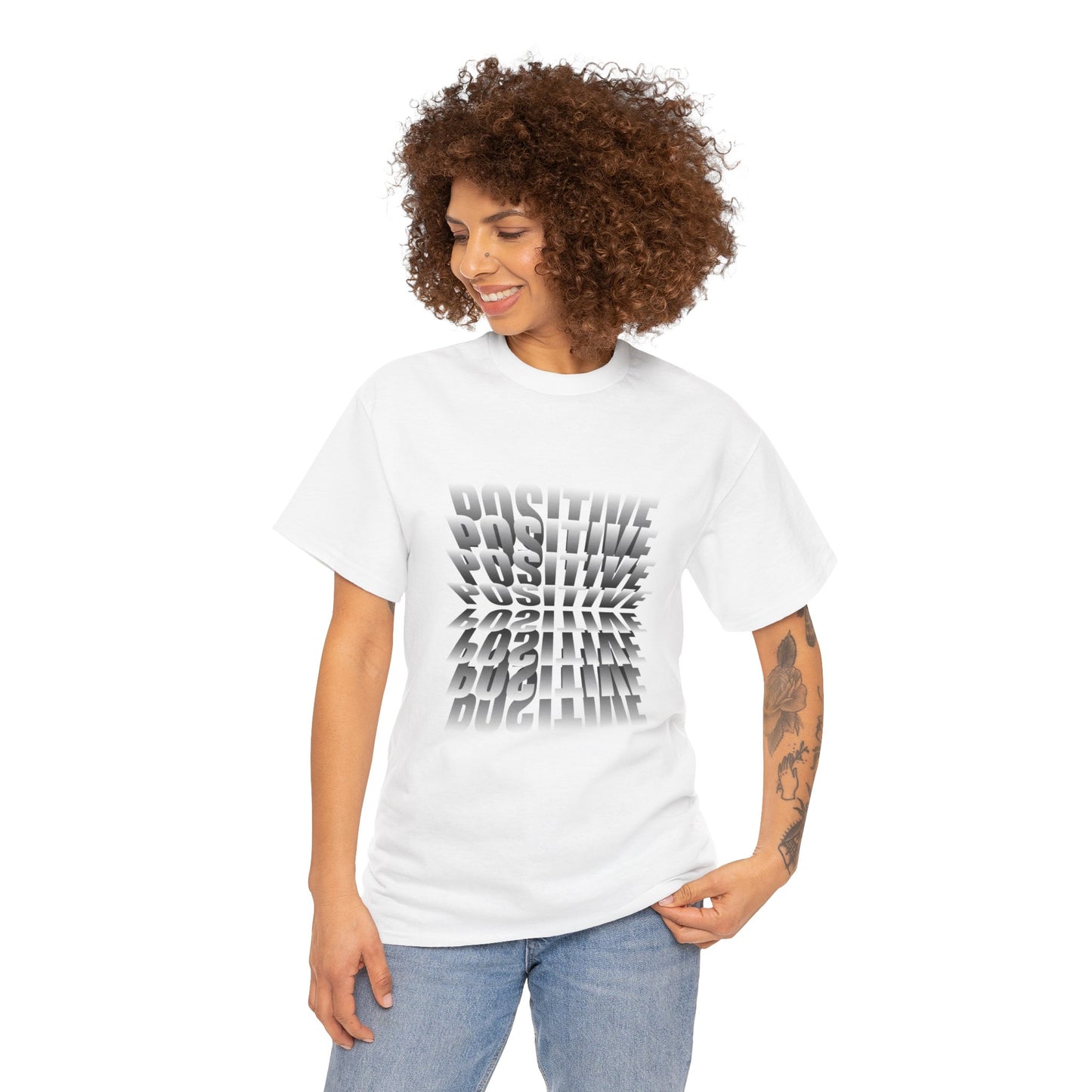 Positive - Unisex Heavy Cotton Tee